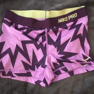 Nike pro dri fit shorts